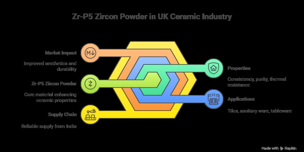 The Rise of Zr-P5 Zircon Powder in the UK Ceramic Manufacturing Market