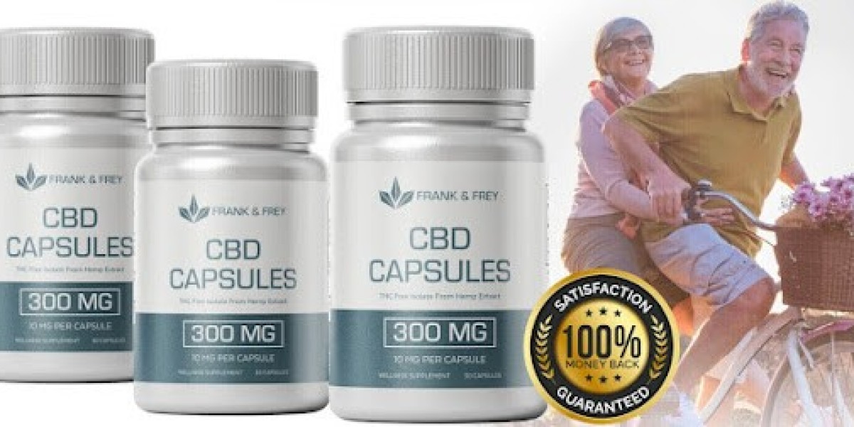 Frank Frey CBD Capsules Sweden with Pure Extract