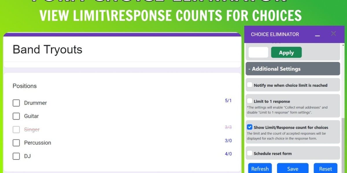 Google Form Choice Eliminator