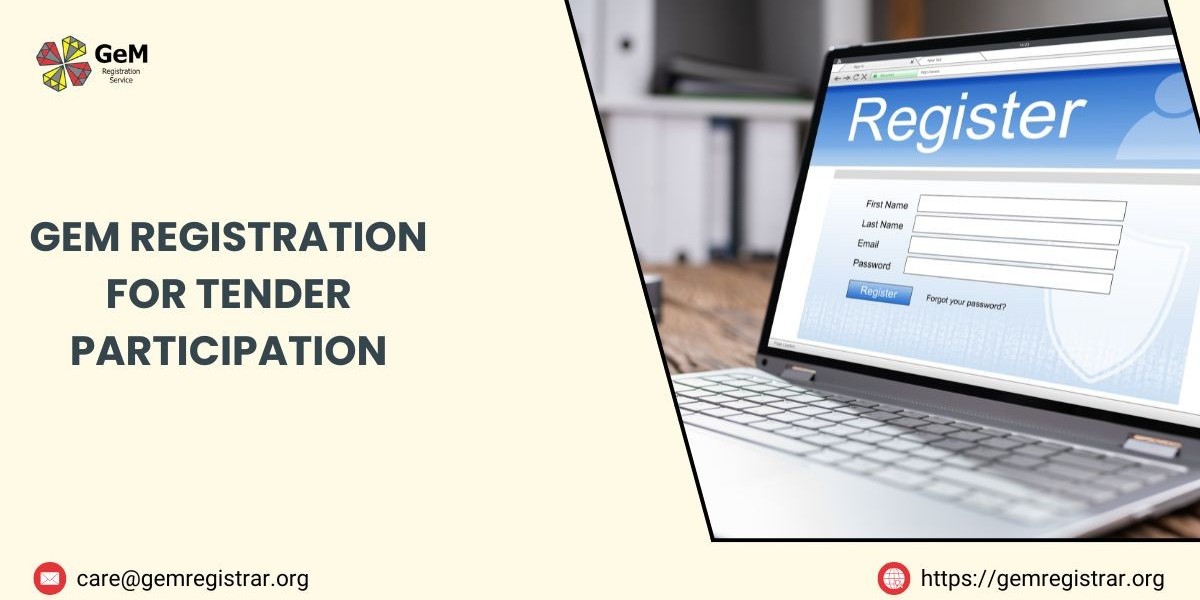 GeM Registration for Tender Participation