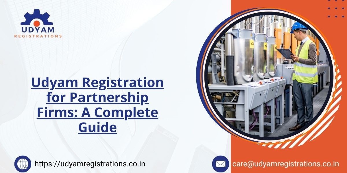 Udyam Registration for Partnership Firms: A Complete Guide