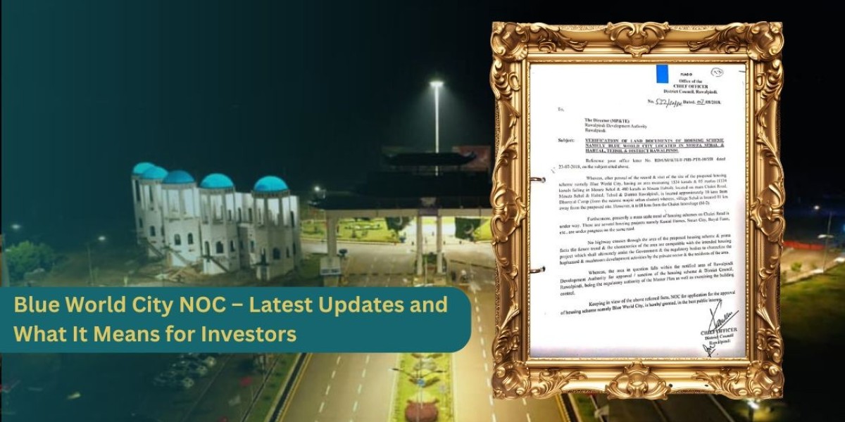 Blue World City NOC – Latest Updates and What It Means for Investors