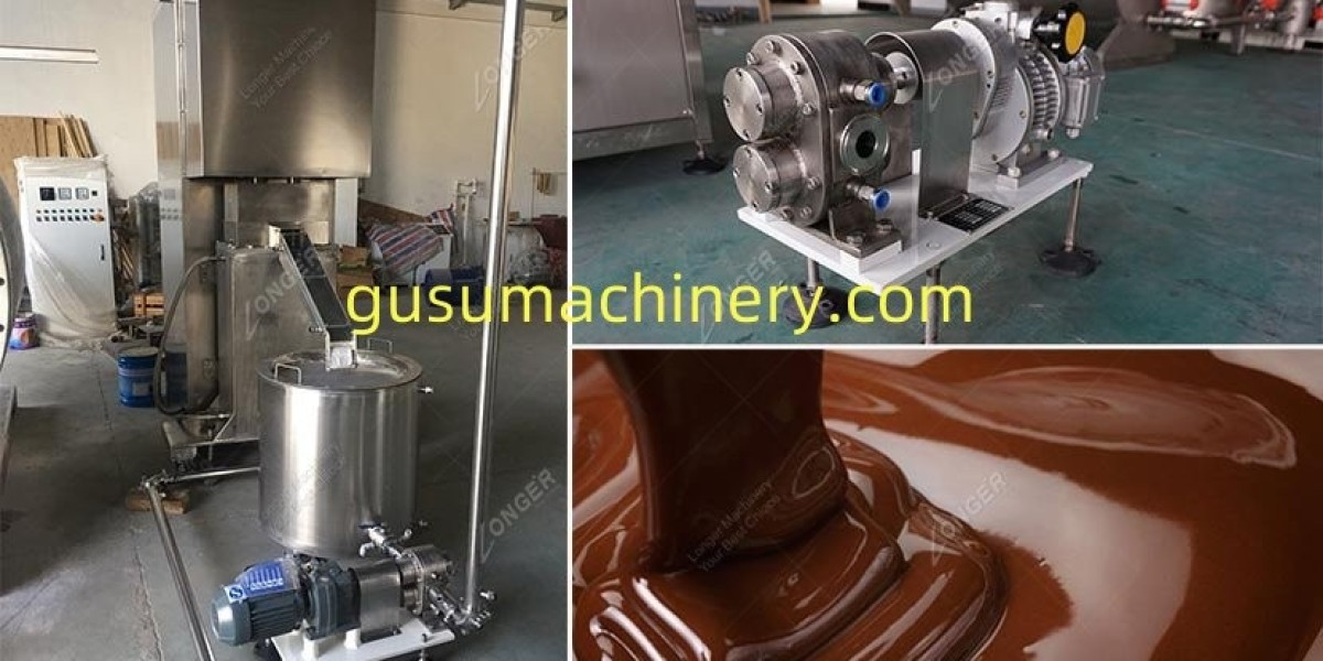 Gusumachinery Chocolate Chips Machine How IoT Helps Production