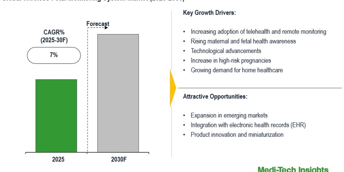 Global Wireless Fetal Monitoring System Market to Achieve Positive Growth at 7% CAGR by 2030