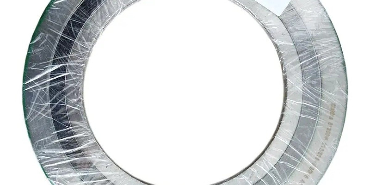 SS316 Spiral Wound Gasket, ANSI B16.20, 6 Inch, Filled with Flexible Graphite