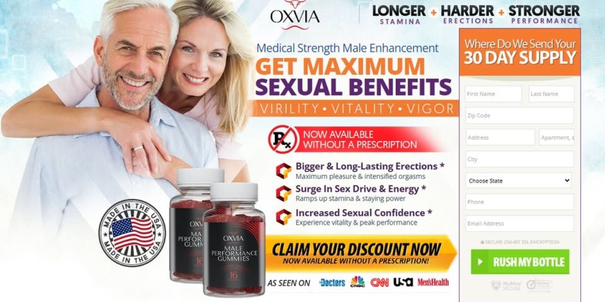 Oxvia Male Enhancement Gummies