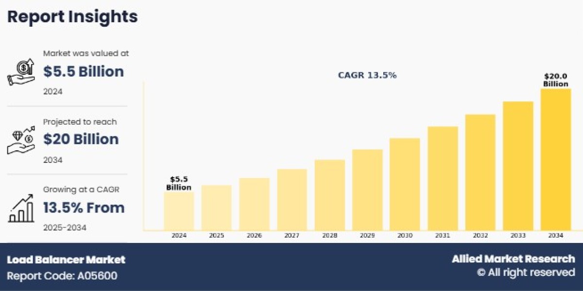 Load Balancer Market Outlook 2024–2034: Growth Drivers in Cloud Adoption and IT Infrastructure