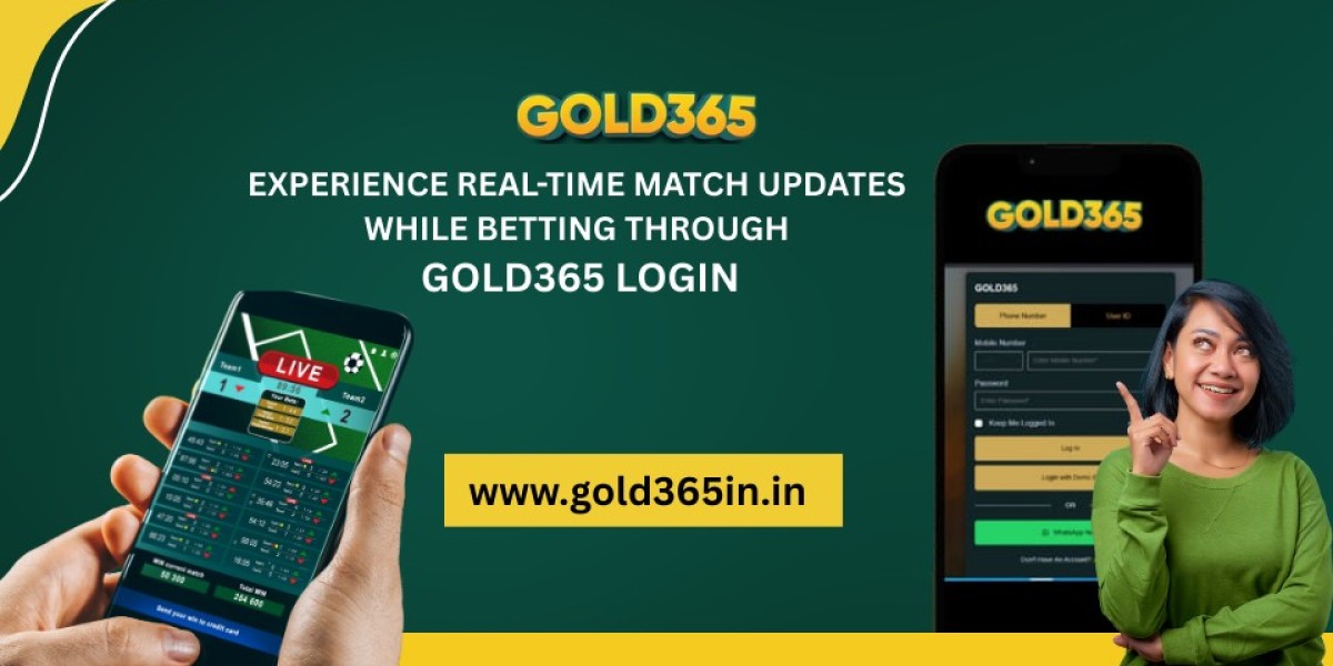 Experience real-time match updates while betting through Gold365 login