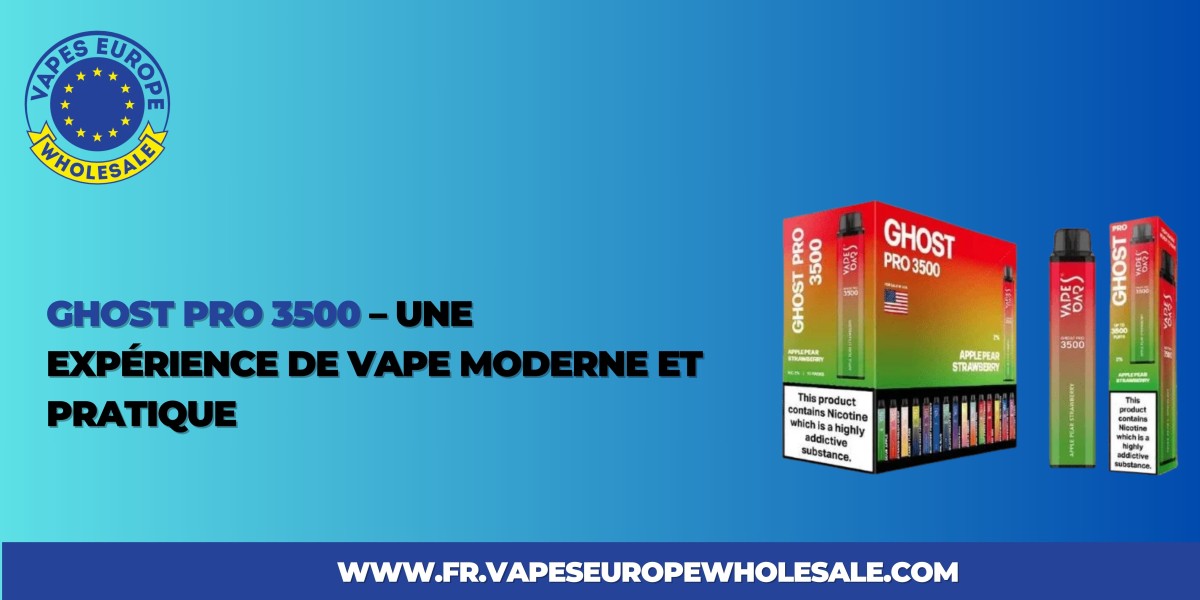 Ghost Pro 3500 – Une Expérience de Vape Moderne et Pratique