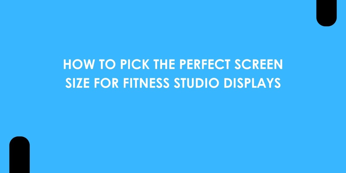 How to Pick the Perfect Screen Size for Fitness Studio Displays