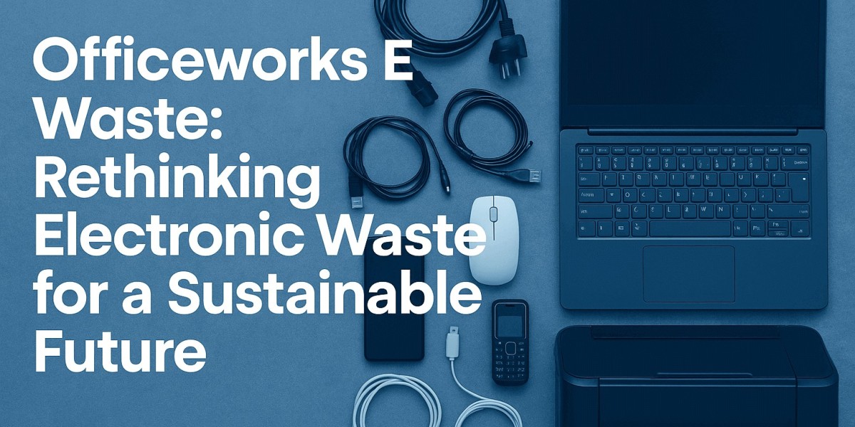 Officeworks E Waste: Rethinking Electronic Waste for a Sustainable Future