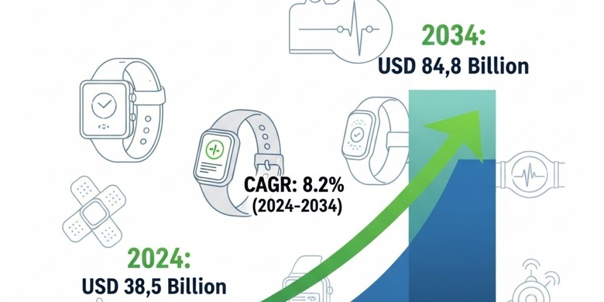 Wearable Medical Device Market Forecast: CAGR of 8.2% Through 2034