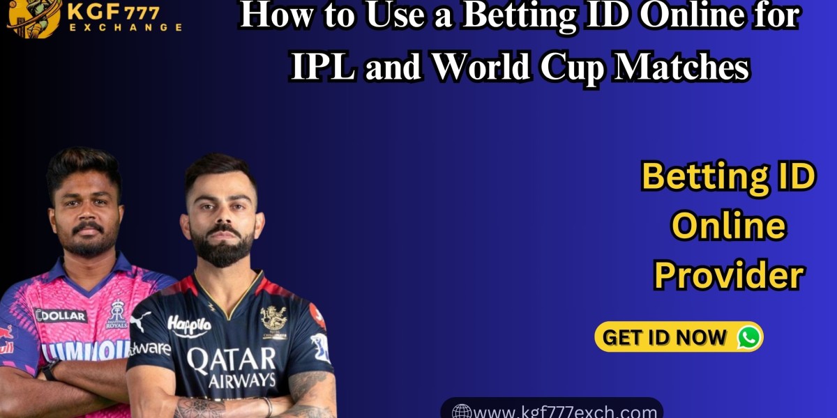 How to Use a Betting ID Online for IPL and World Cup Matches