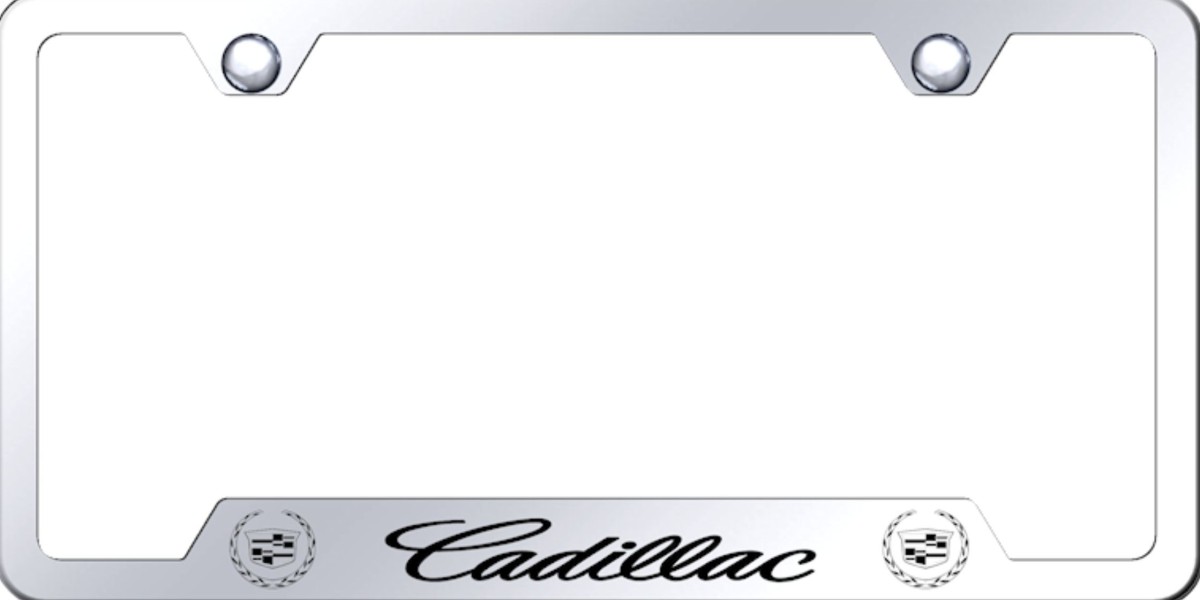 Turn Heads with Custom Cadillac License Plates and Frames