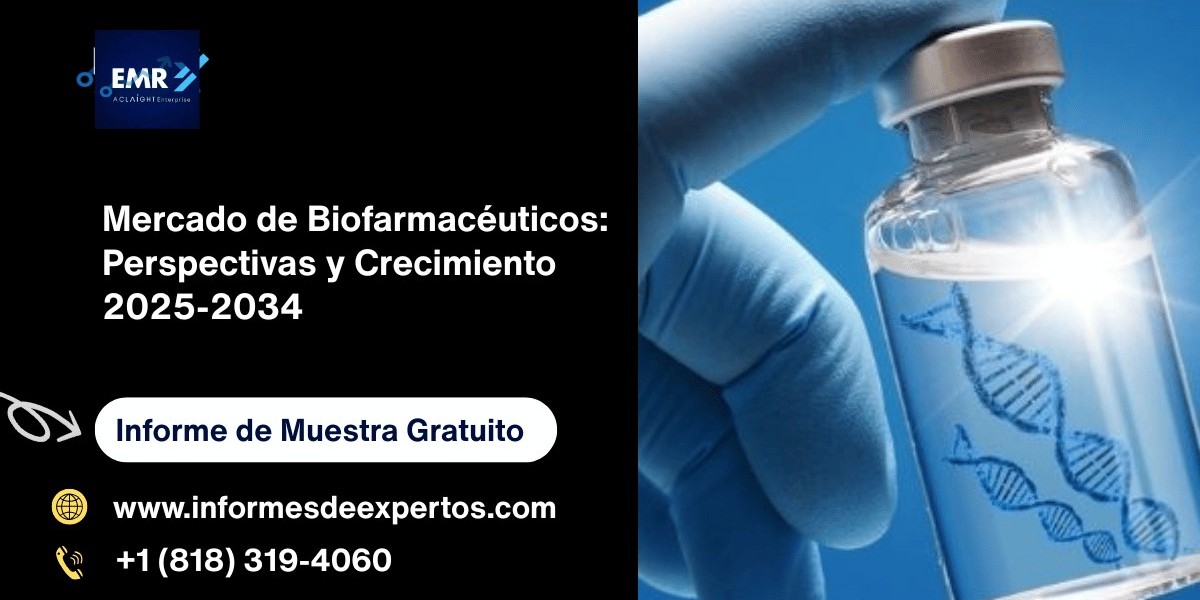 Mercado de Biofarmacéuticos: Perspectivas y Crecimiento 2025-2034