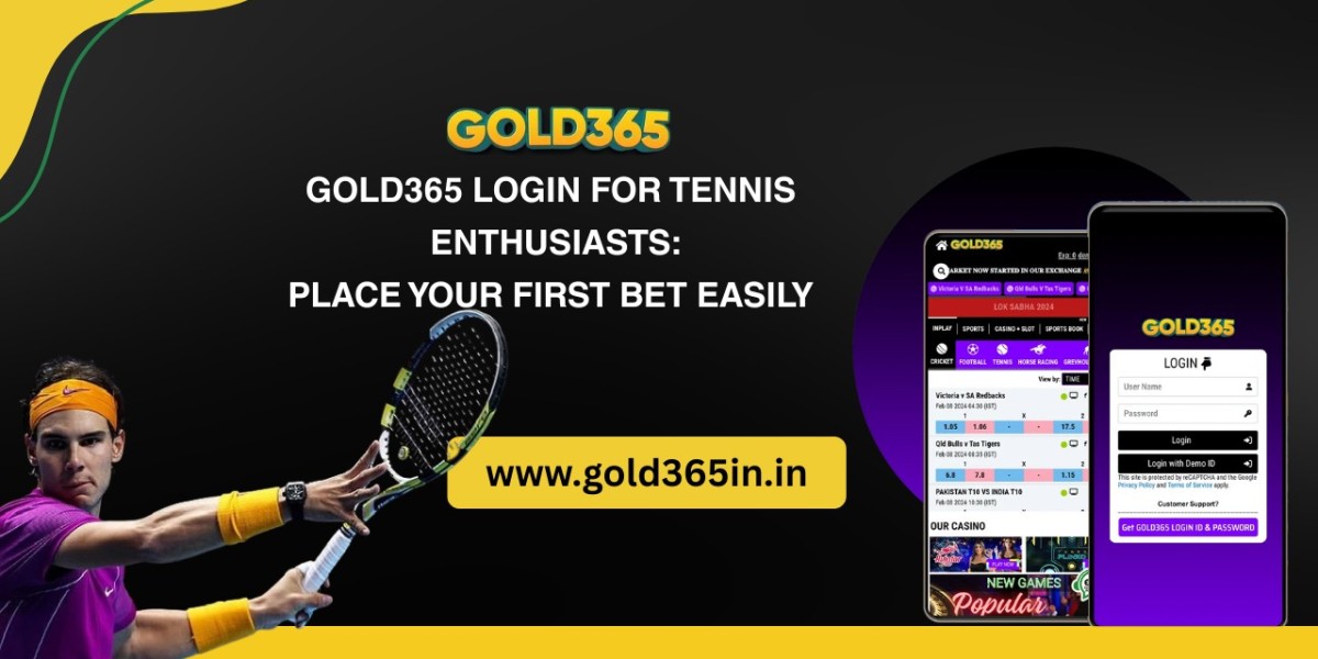 Gold365 Login for Tennis Enthusiasts: Place Your First Bet Easily