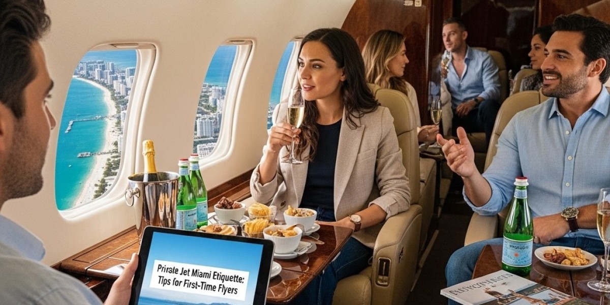Private Jet Miami Etiquette: Tips for First-Time Flyers
