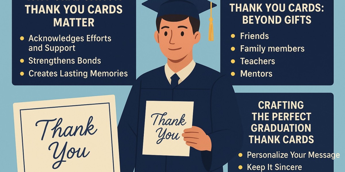 Celebrating Milestones with Gratitude: The Importance of Graduation Thank You Cards