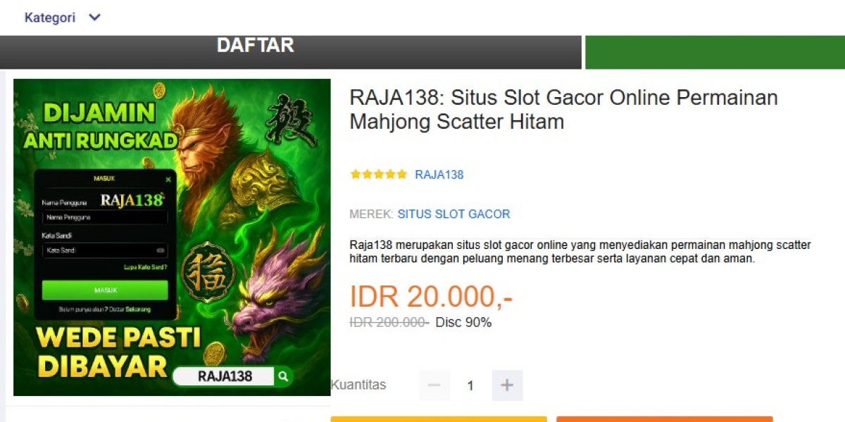 Raja138 Offers The Latest Mahjong Black Scatter