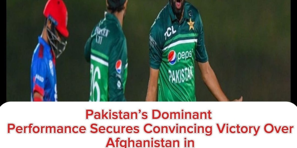 Pakistan Clinches Victory Over Afghanistan in T20I Tri-Series with Impressive Batting and Bowling Performance