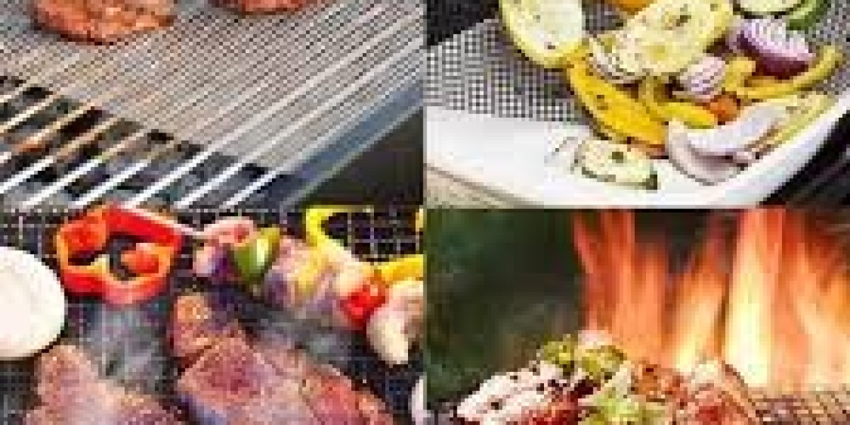 Grill Cleaner and Easier with Non-Stick Mesh Mat