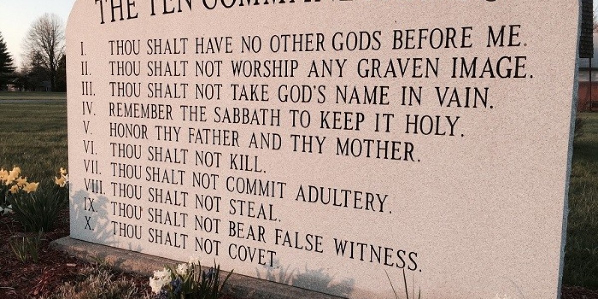 Are the 10 Commandments Universal Values?