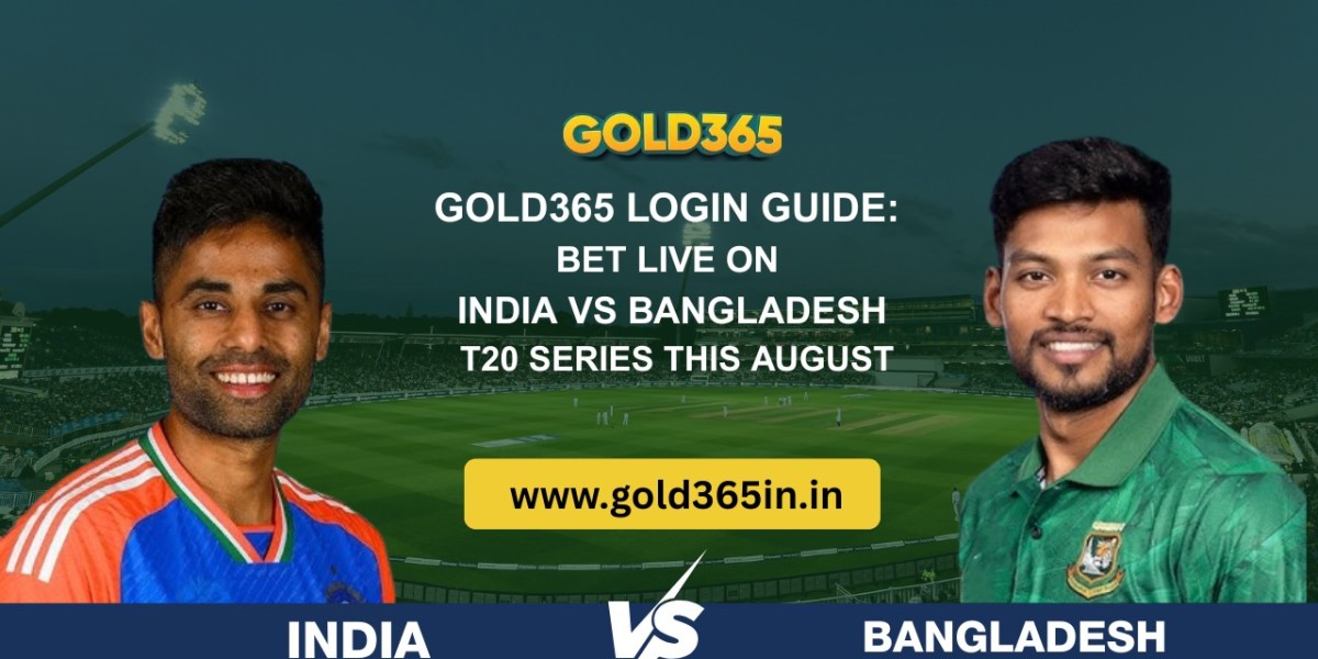 Gold365 Login Guide: Bet Live on India vs Bangladesh T20 Series This August