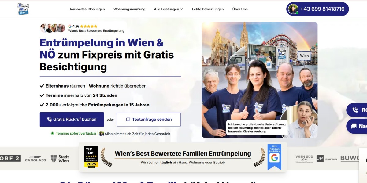 Entrümpelung Wien - Professionelle Räumungen, Haushaltsauflösungen & Sperrmüllentsorgung zum Festpreis