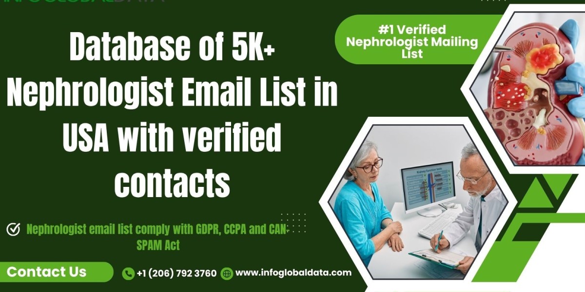 Why Healthcare Companies Choose InfoGlobalData for Verified Nephrologist Email Lists