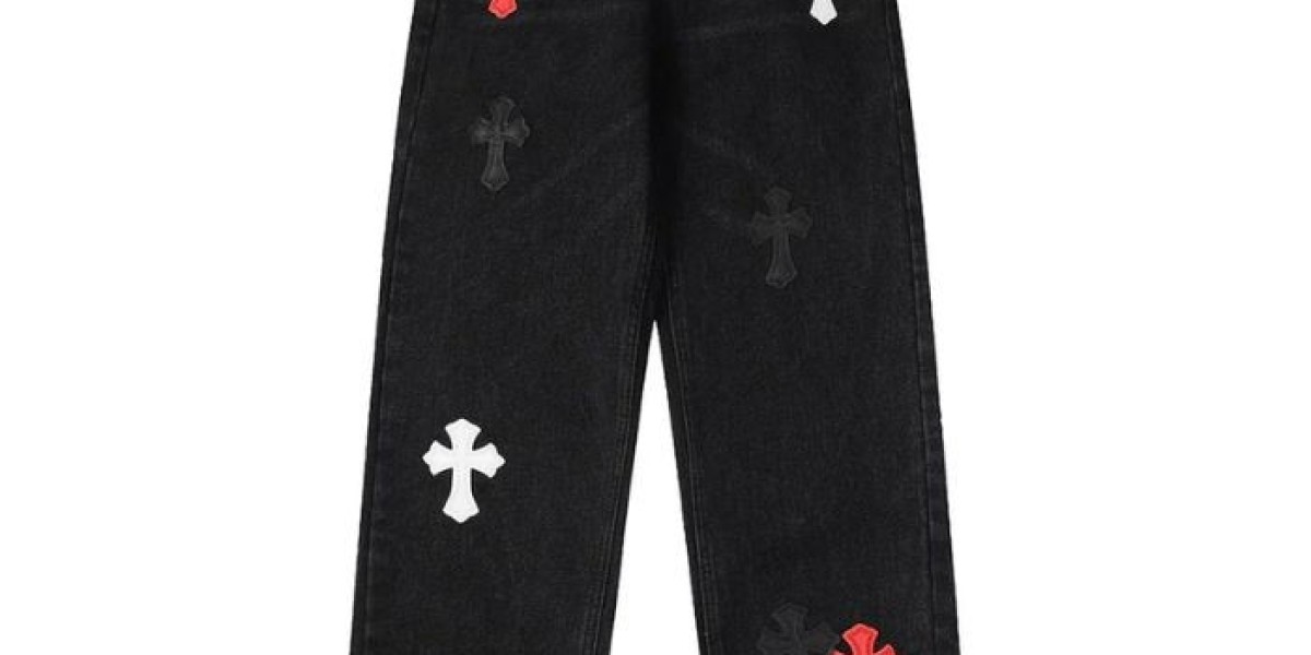 Chrome Heart jeans outfits making casual wear striking