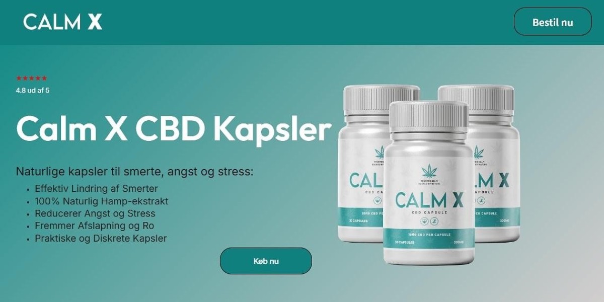 Calm X CBD Capsules Denmark – A Natural and Safe Way to Relieve Stress, Pain, and Anxiety