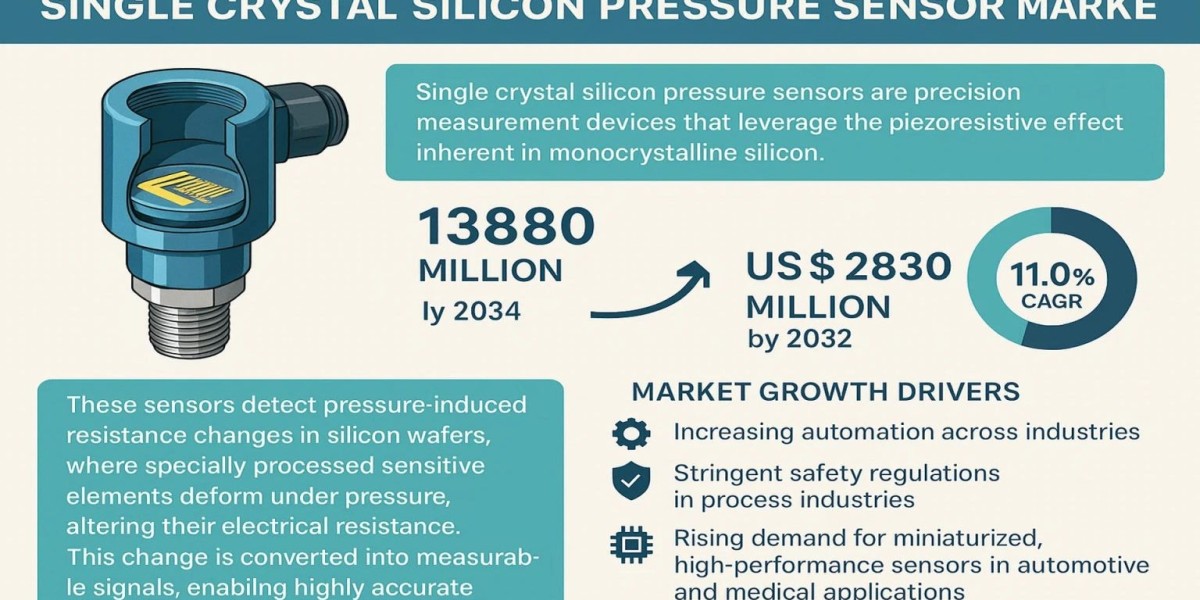 Single Crystal Silicon Pressure Sensor Market, Trends, Business Strategies 2025-2032