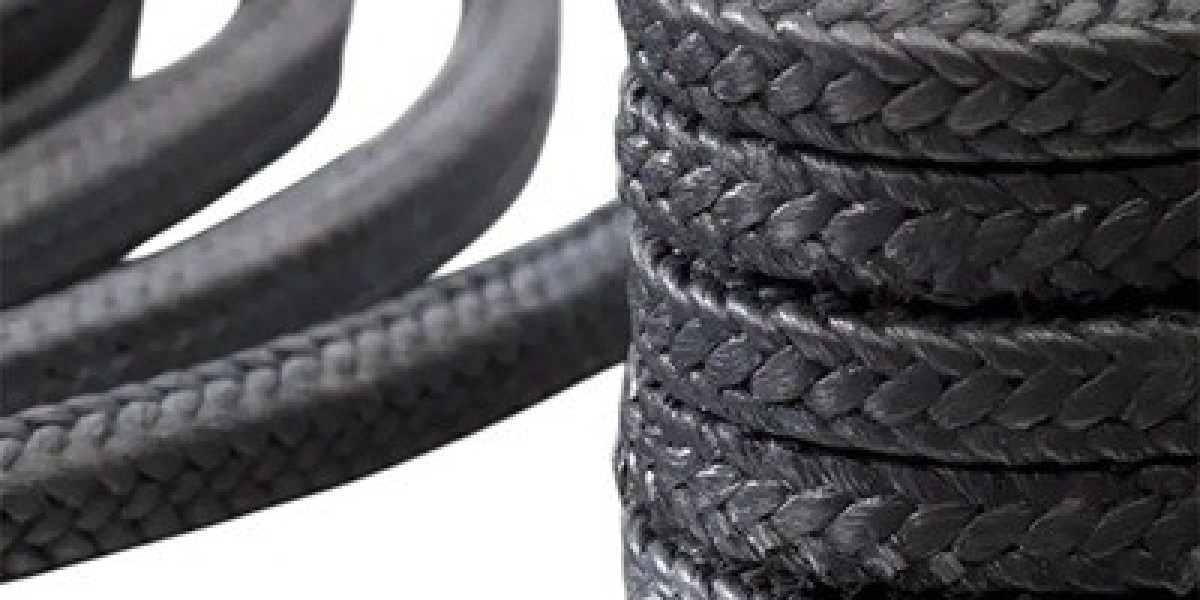 Graphite Yarn Braided Packing, 6-22 mm, 0-300 bar, Feed Pump