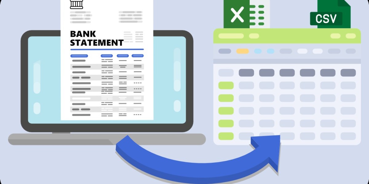 Is there a way to convert bank statements to Excel?