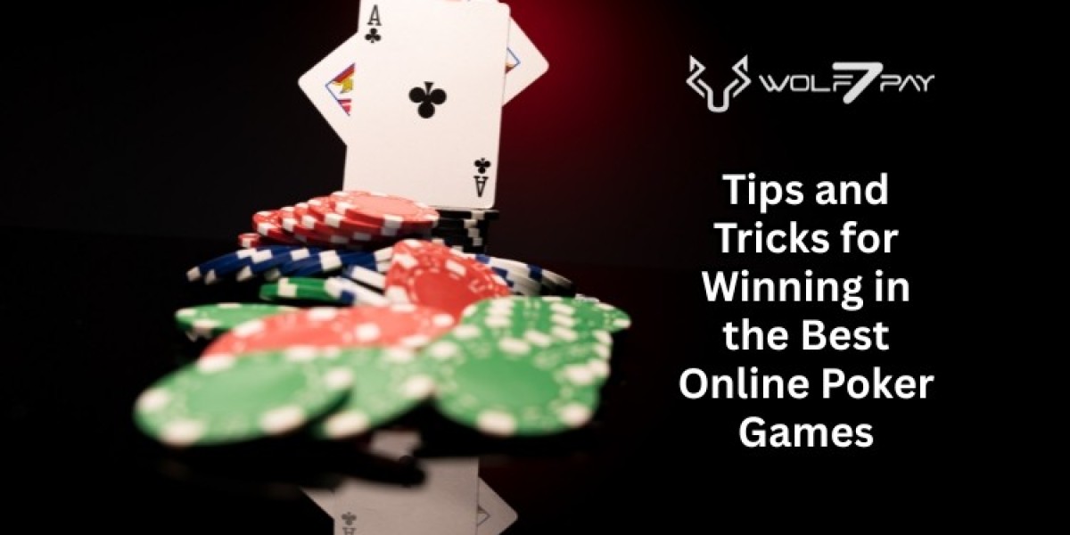 Tips and Tricks for Winning in the Best Online Poker Games