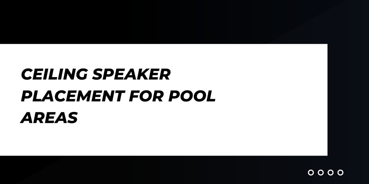 Ceiling Speaker Placement for Pool Areas