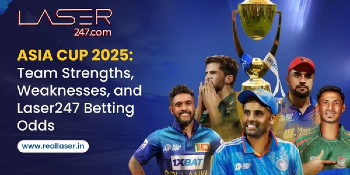 Asia Cup 2025: Team Strengths, Weaknesses, and Laser247 Betting Odds
