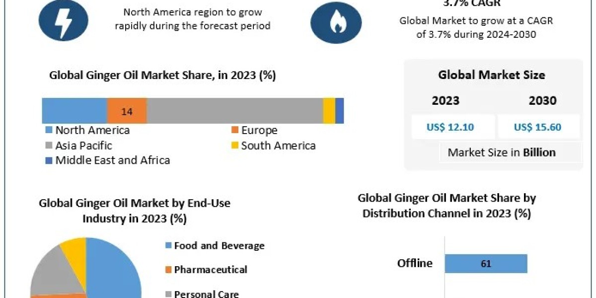 Ginger Oil Market Size, Segmentation, and Industry Opportunities (2024-2030)