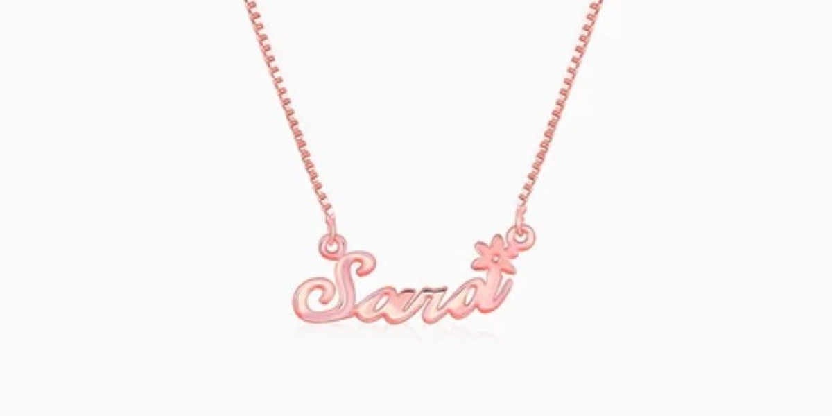 Premium Personalized Gold Name Necklace in India – Shine Like Never Before