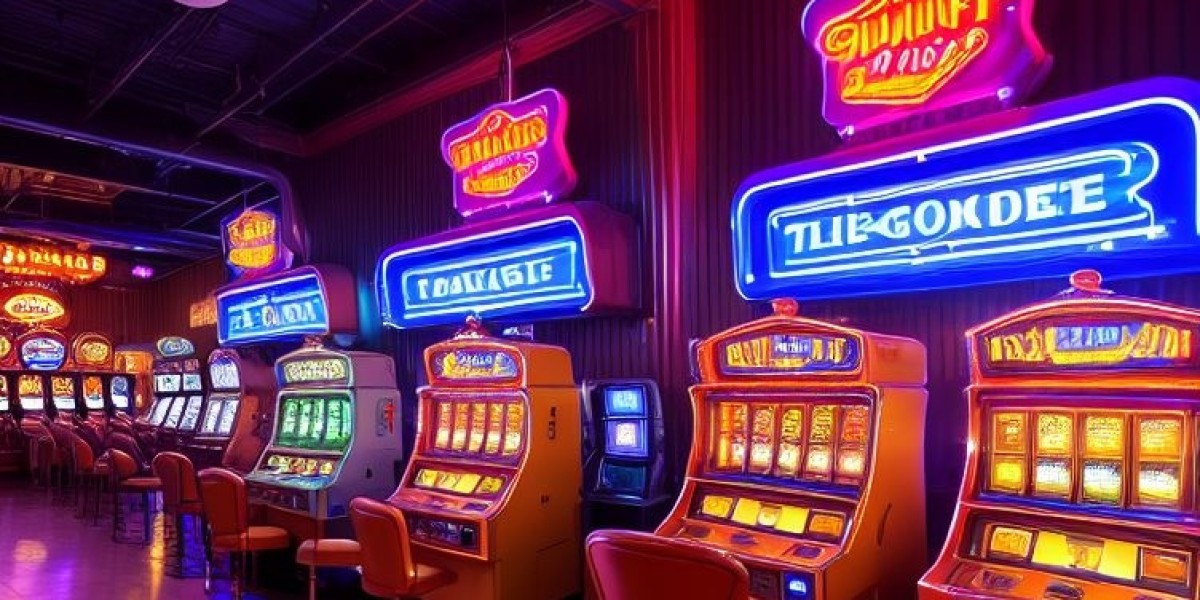 The virtual casino's digital one-armed bandit selection