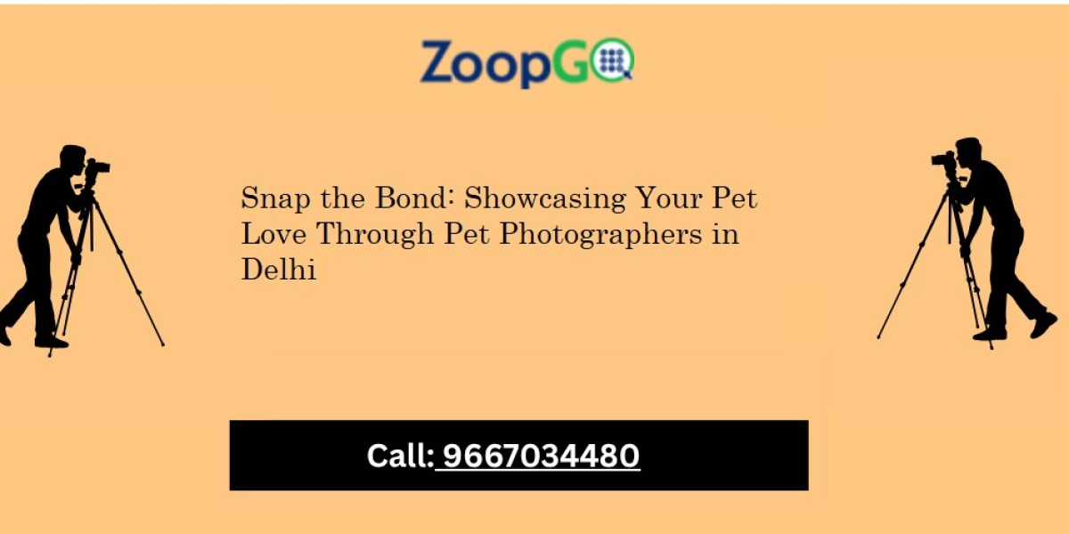 Snap the Bond: Showcasing Your Pet Love Through Pet Photographers in Delhi