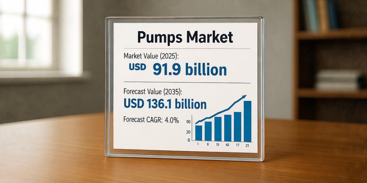 Pumps Market Estimates Show USD 136.1 Billion by 2035