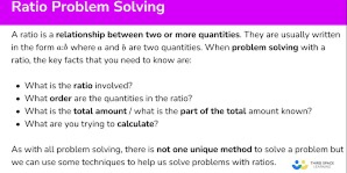 How to Solve Word Problems Involving Ratios: A Step-by-Step Guide
