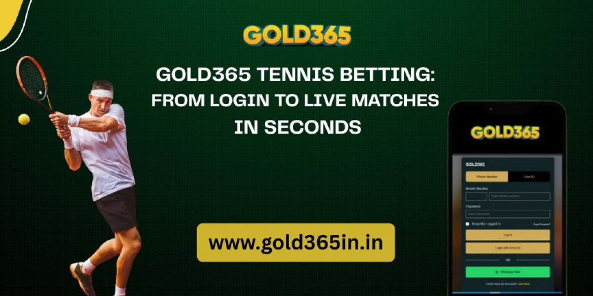 Gold365 Tennis Betting: From Login to Live Matches in Seconds