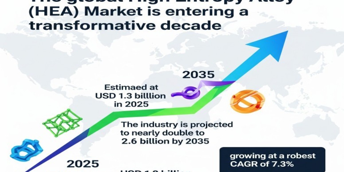 High Entropy Alloy Market 2025 | Scope of Current and Future Industry 2035