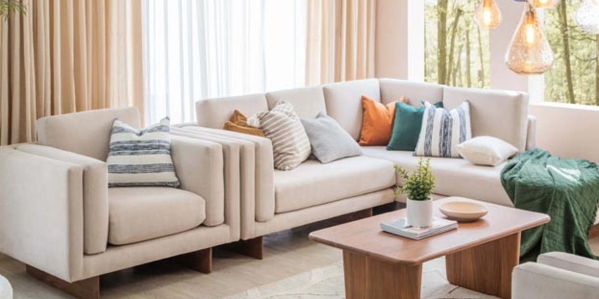 Elegant Comfort with Corner Sofa