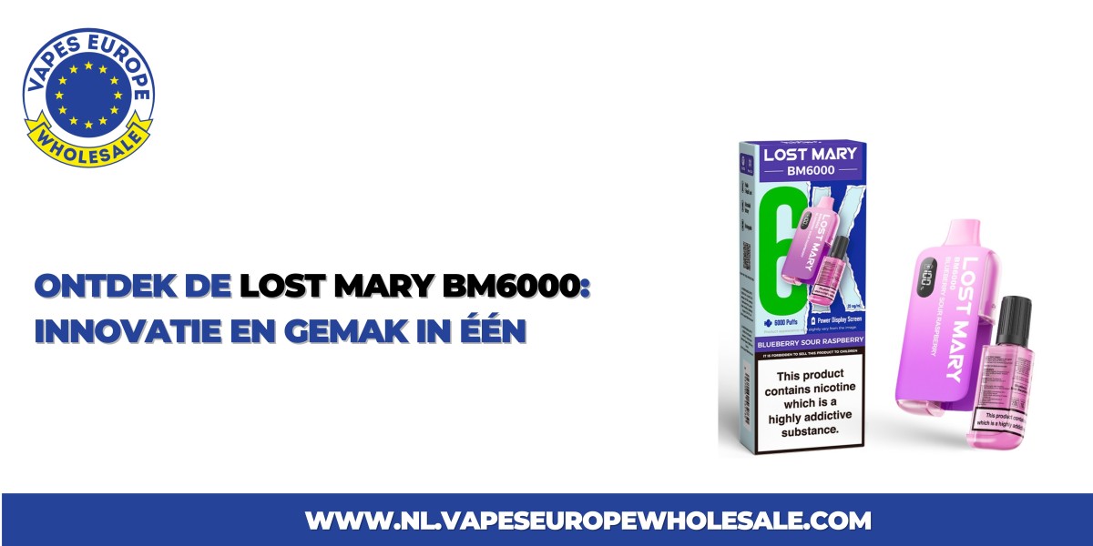 Ontdek de lost mary bm6000: Innovatie en gemak in één