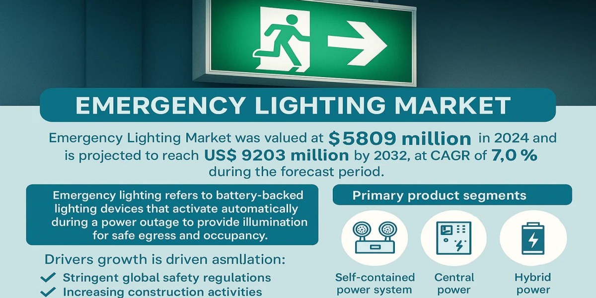 Emergency Lighting Market - Industry Analysis, By Key Players, Segmentation, Application, Demand And Forecast 