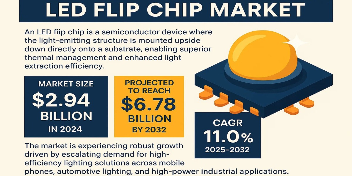 LED Flip Chip Market | Analysis by Industry Trends, Size, Share, Company Overview, Growth, Development and Forecast 