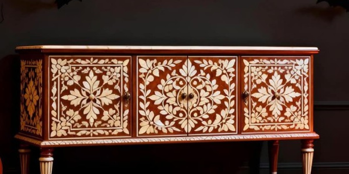 Timeless Beauty for Your Living Room: Discover the Bone Inlay Coffee Table by Elephanta Exports